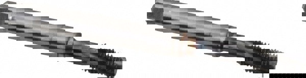 Spiral Flute Tap: 1/4-28, UNF, 3 Flute, Modified Bottoming, 2BX Class of Fit, Powdered Metal, TICN Finish