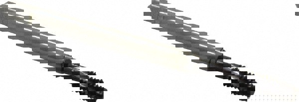 Spiral Flute Tap: #8-32, UNC, 3 Flute, Modified Bottoming, 2BX Class of Fit, Powdered Metal, TiAlN Finish