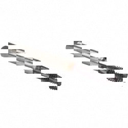 Spiral Flute Tap: 3/8-16, UNC, 4 Flute, Modified Bottoming, 2BX Class of Fit, Powdered Metal, TiAlN Finish