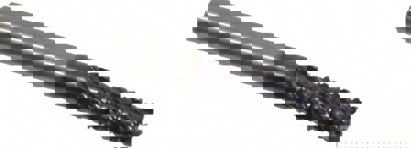 Square End Mill: 1/4'' Dia, 3/4'' LOC, 1/4'' Shank Dia, 2-1/2'' OAL, 4 Flutes, Solid Carbide