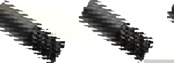 Square End Mill: 5/16'' Dia, 13/16'' LOC, 5/16'' Shank Dia, 2-1/2'' OAL, 4 Flutes, Solid Carbide