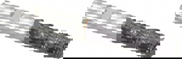 Square End Mill: 1/2'' Dia, 1-1/4'' LOC, 1/2'' Shank Dia, 3-1/2'' OAL, 4 Flutes, Solid Carbide