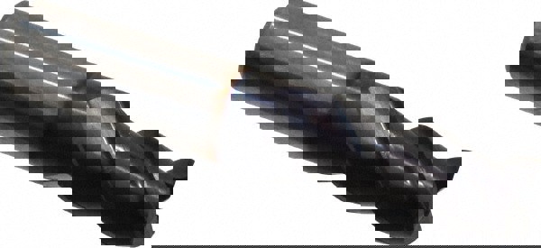 Square End Mill: 3/8'' Dia, 5/8'' LOC, 3/8'' Shank Dia, 2'' OAL, 3 Flutes, Solid Carbide