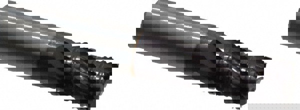 Square End Mill: 1/2'' Dia, 1'' LOC, 1/2'' Shank Dia, 3'' OAL, 4 Flutes, Solid Carbide