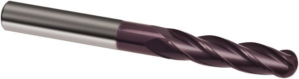 Ball End Mill: 1/4