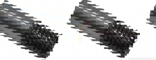 Square End Mill: 1/2'' Dia, 1'' LOC, 1/2'' Shank Dia, 3'' OAL, 6 Flutes, Solid Carbide