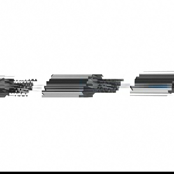 Helical Flute Thread Mill: 1/2-13, Internal, 4 Flute, 14.00 mm Shank Dia, Solid Carbide