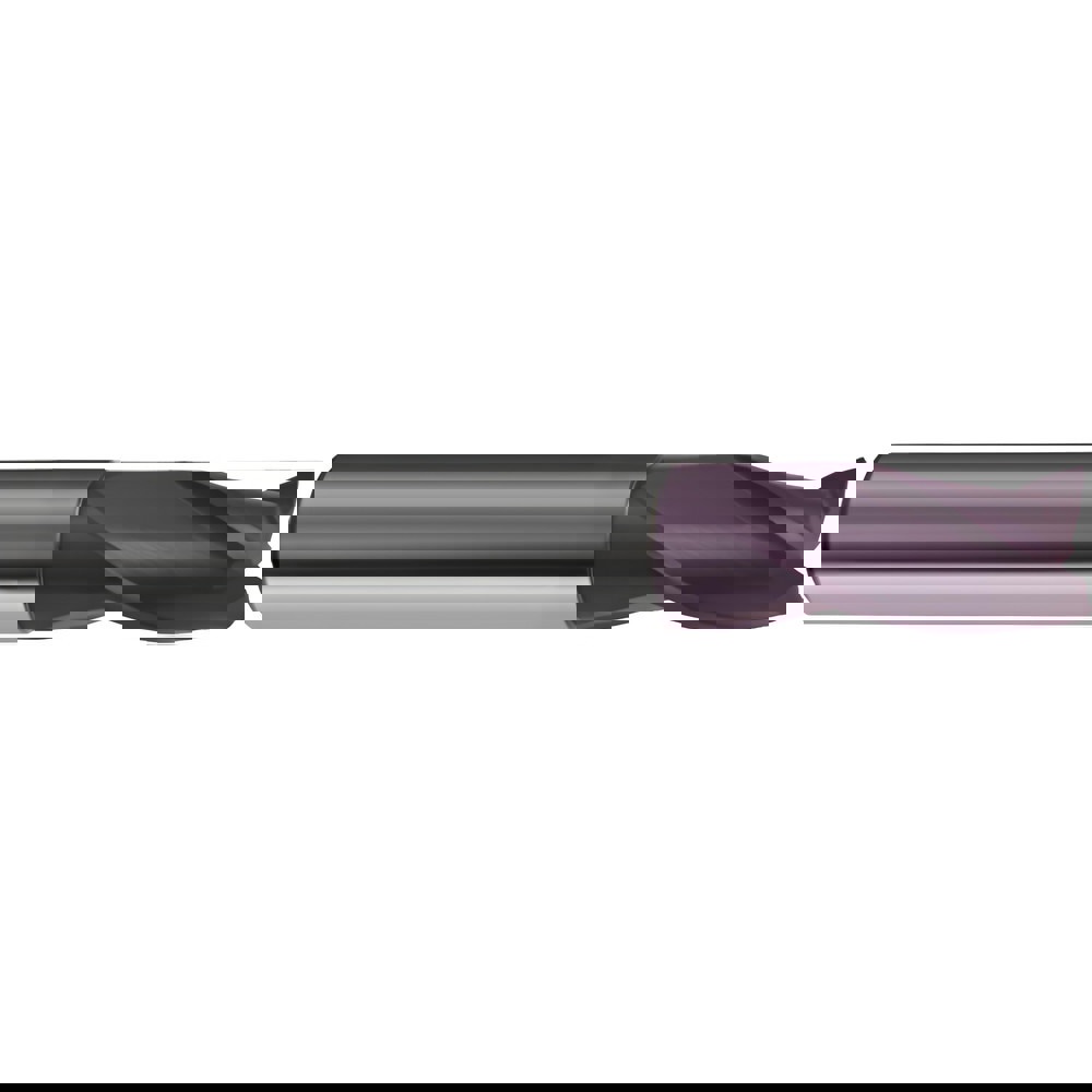 Corner Chamfer End Mill: 5.5 mm Dia, 7 mm LOC, 3 Flutes, 0.05 mm Chamfer Width, Solid Carbide