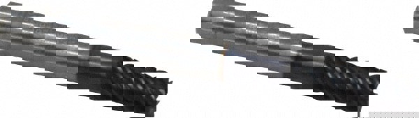 Square End Mill: 0.236'' Dia, 0.512'' LOC, 6 Flutes, Solid Carbide