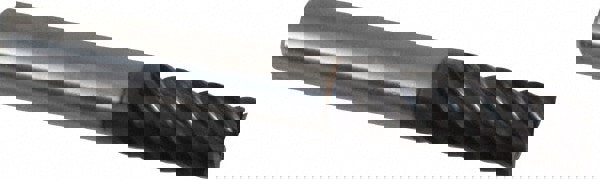 Square End Mill: 0.394'' Dia, 0.866'' LOC, 6 Flutes, Solid Carbide