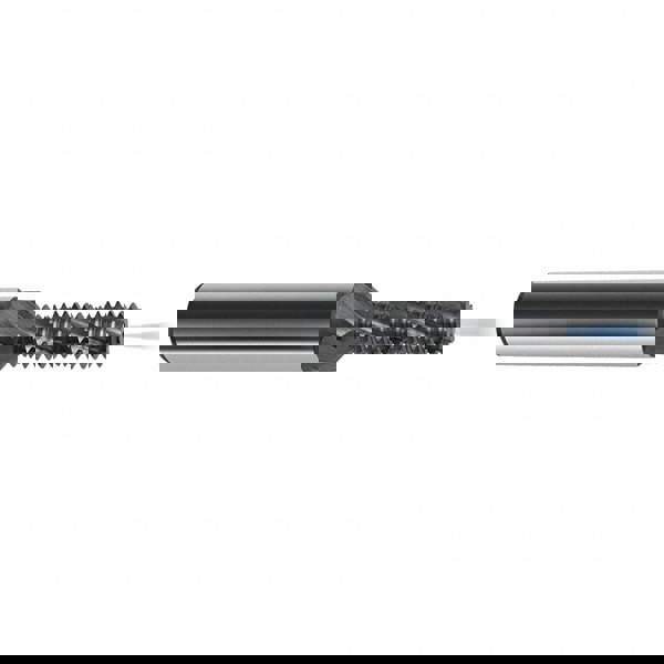 Helical Flute Thread Mill: M10x1.25, Internal, 4 Flute, 12.00 mm Shank Dia, Solid Carbide