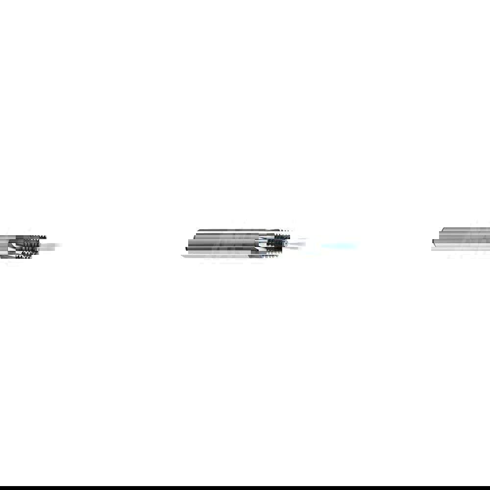 Helical Flute Thread Mill: #1-11.5, NPT, 5 Flute, Solid Carbide