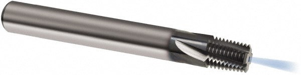 Helical Flute Thread Mill: 1/2-14, Internal, 5 Flute, 16.00 mm Shank Dia, Solid Carbide