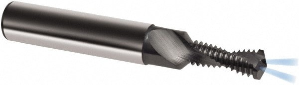 Helical Flute Thread Mill: M14x2, Internal, 2 Flute, 16.00 mm Shank Dia, Solid Carbide