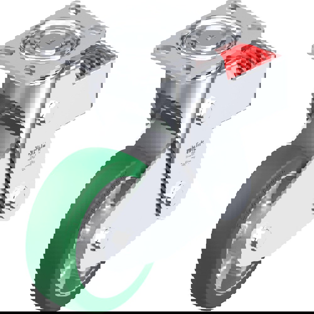 Top Plate Casters; Mount Type: Plate ; Number of Wheels: 1.000 ; Wheel Diameter (Inch): 5 ; Wheel Material: Synthetic ; Wheel Width (Inch): 1-9/16 ; Wheel Color: Dark Gray