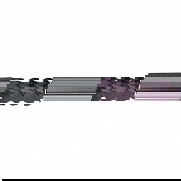 Corner Chamfer End Mill: 3.5 mm Dia, 10 mm LOC, 3 Flutes, 0.05 mm Chamfer Width, Solid Carbide