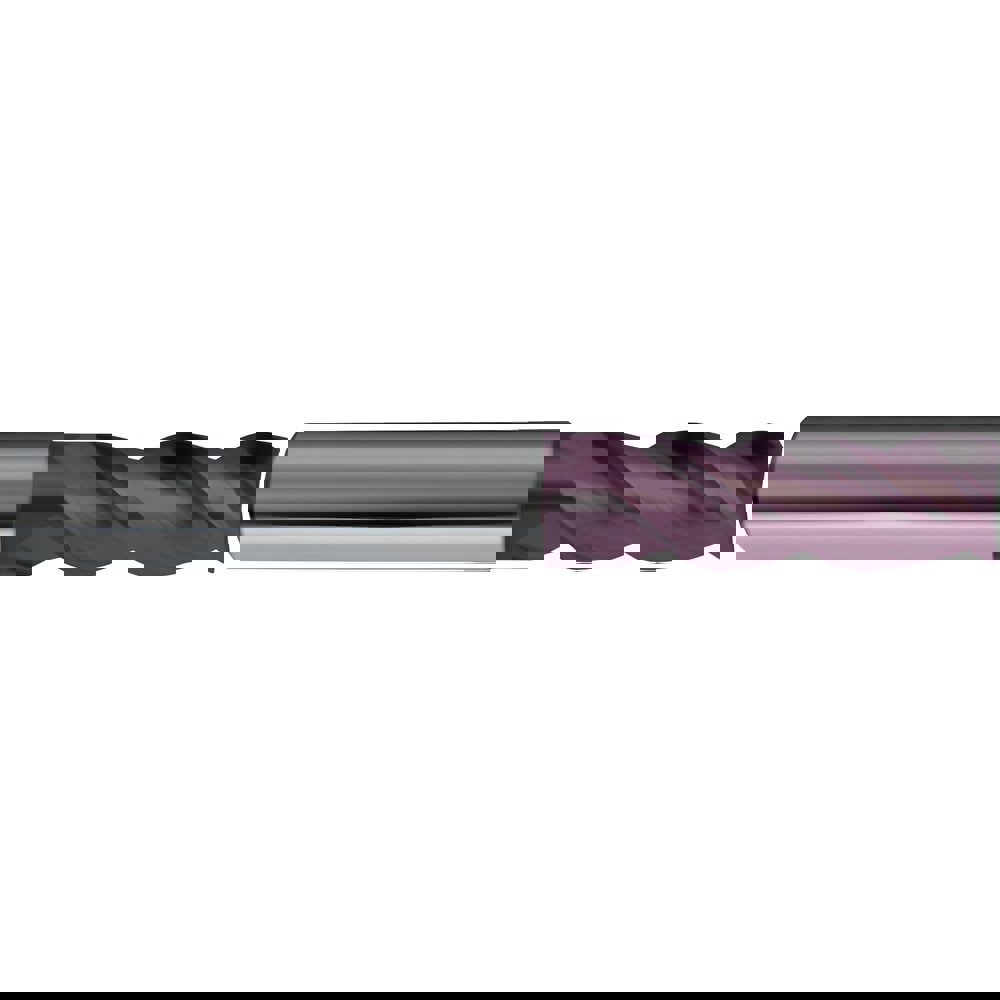 Corner Chamfer End Mill: 4.70 mm Dia, 13.00 mm LOC, 3 Flute, 0.05 mm Chamfer Width, Solid Carbide