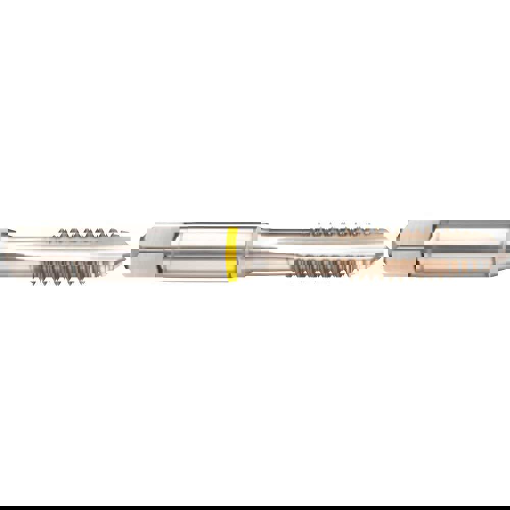 Spiral Point Tap: #4-48 UNF, 3 Flutes, Plug Chamfer, 2B Class of Fit, High-Speed Steel-E, Bright/Uncoated