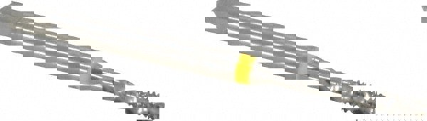 Spiral Flute Tap: #4-40, UNC, 3 Flute, Modified Bottoming, 2B Class of Fit, Cobalt, Bright/Uncoated