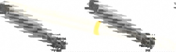 Spiral Flute Tap: #8-32, UNC, 3 Flute, Modified Bottoming, 2B Class of Fit, Cobalt, Bright/Uncoated