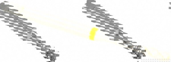 Spiral Flute Tap: #4-48, UNF, 3 Flute, Modified Bottoming, 2B Class of Fit, Cobalt, Bright/Uncoated