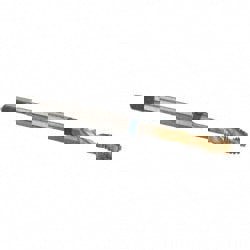 Spiral Flute Tap: M4 x 0.70, Metric Coarse, 3 Flute, Modified Bottoming, 6H Class of Fit, Powdered Metal, TiN Finish