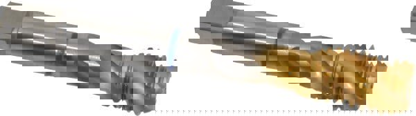 Spiral Flute Tap: 1/2-13, UNC, 3 Flute, Modified Bottoming, 2B Class of Fit, Powdered Metal, TiN Finish