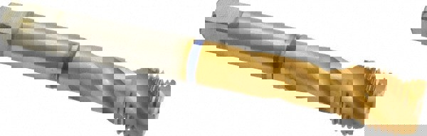 Spiral Flute Tap: 1/2-20, UNF, 3 Flute, Modified Bottoming, 2B Class of Fit, Powdered Metal, TiN Finish