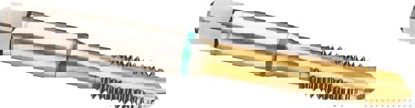 Spiral Point Tap: 1-1/4-7, UNC, 4 Flutes, Plug, 2B, Cobalt, TiN Finish