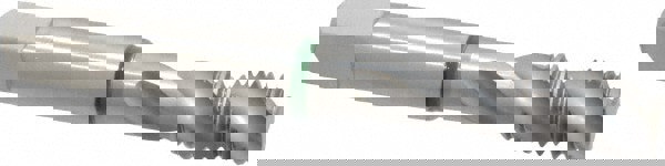 Spiral Flute Tap: M10 x 1.50, Metric Coarse, 3 Flute, Modified Bottoming, 6H Class of Fit, Cobalt, Bright/Uncoated