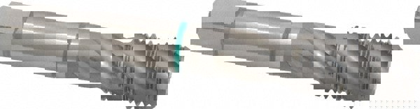 Spiral Flute Tap: M16 x 2.00, Metric Coarse, 4 Flute, Modified Bottoming, 6H Class of Fit, Cobalt, Bright/Uncoated