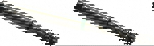 Spiral Flute Tap: #10-24, UNC, 3 Flute, Modified Bottoming, 2B Class of Fit, Cobalt, Bright/Uncoated