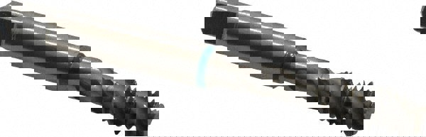 Spiral Flute Tap: 1/4-20, UNC, 3 Flute, Modified Bottoming, 2B Class of Fit, Cobalt, Bright/Uncoated