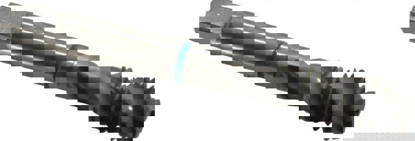 Spiral Flute Tap: 7/16-14, UNC, 3 Flute, Modified Bottoming, 2B Class of Fit, Cobalt, Bright/Uncoated