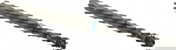 Spiral Flute Tap: #8-36, UNF, 3 Flute, Modified Bottoming, 2B Class of Fit, Cobalt, Bright/Uncoated