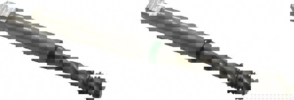 Spiral Flute Tap: #10-32, UNF, 3 Flute, Modified Bottoming, 2B Class of Fit, Cobalt, Bright/Uncoated