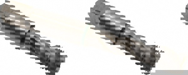 Spiral Flute Tap: 3/8-24, UNF, 3 Flute, Modified Bottoming, 2B Class of Fit, Cobalt, Bright/Uncoated