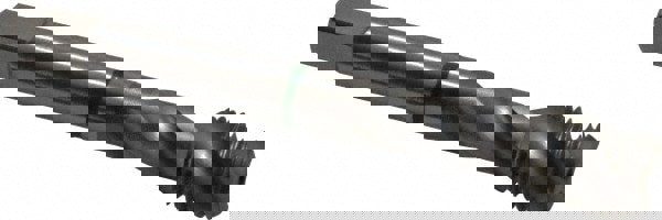 Spiral Flute Tap: 7/16-20, UNF, 3 Flute, Modified Bottoming, 2B Class of Fit, Cobalt, Bright/Uncoated