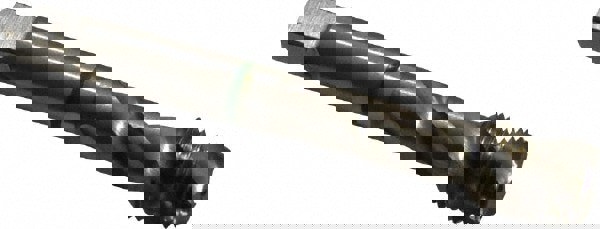 Spiral Flute Tap: 1/2-20, UNF, 3 Flute, Modified Bottoming, 2B Class of Fit, Cobalt, Bright/Uncoated