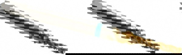 Spiral Flute Tap: #2-64, UNF, 3 Flute, Modified Bottoming, 2B Class of Fit, Cobalt, TiN Finish