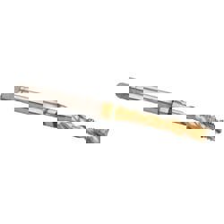 Spiral Flute Tap: #10-32, UNF, 3 Flute, Modified Bottoming, 2B Class of Fit, Cobalt, TiN Finish