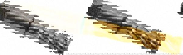 Spiral Flute Tap: 5/16-24, UNF, 3 Flute, Modified Bottoming, 2B Class of Fit, Cobalt, TiN Finish