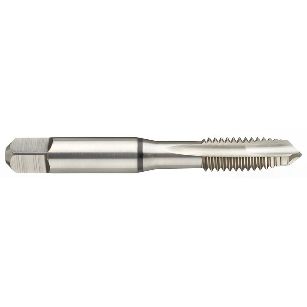 Spiral Point Tap: M12x1.75 Metric, 3 Flutes, Plug Chamfer, 6H Class of Fit, High-Speed Steel-E, Bright/Uncoated