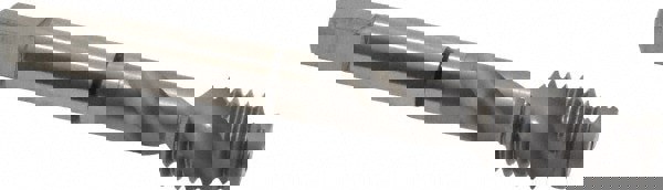 Spiral Flute Tap: 1/2-13, UNC, 2 Flute, Modified Bottoming, 2B Class of Fit, Cobalt, Bright/Uncoated