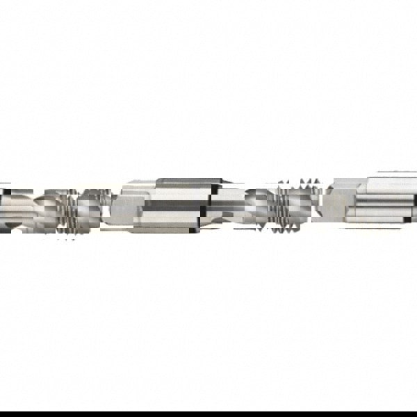Spiral Flute Tap: #4-48, UNF, 2 Flute, Modified Bottoming, 2B Class of Fit, High Speed Steel, Bright/Uncoated