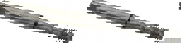 Spiral Flute Tap: #10-32, UNF, 2 Flute, Modified Bottoming, 2B Class of Fit, Cobalt, Bright/Uncoated