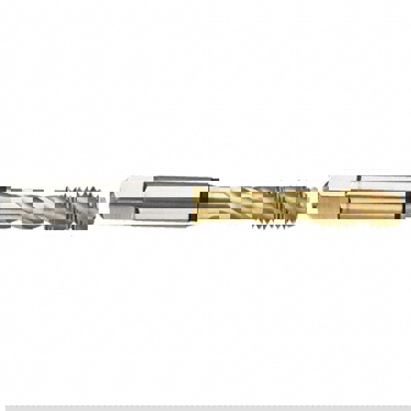 #5-40 Modified Bottoming RH 2B H2/H3 TiN High Speed Steel 2-Flute Straight Flute Hand Tap