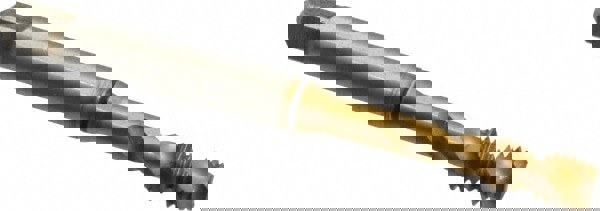 Spiral Flute Tap: #12-28, UNF, 2 Flute, Modified Bottoming, 2B Class of Fit, Cobalt, TiN Finish