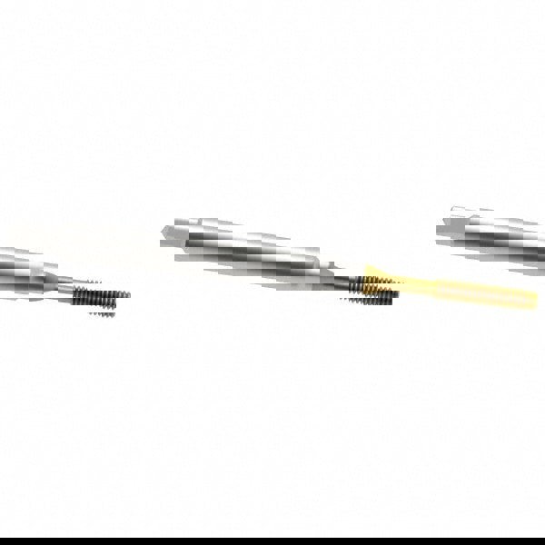 Thread Forming Tap: #4-40 UNC, 2B/2BX Class of Fit, Modified Bottoming, Cobalt, TiN Coated