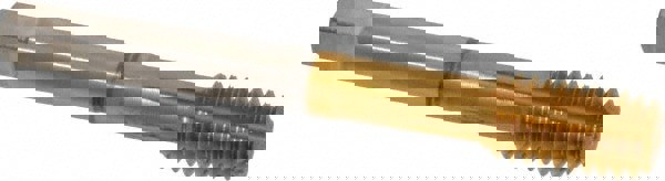 Thread Forming Tap: 7/16-14 UNC, 2B/2BX Class of Fit, Modified Bottoming, Cobalt, TiN Coated